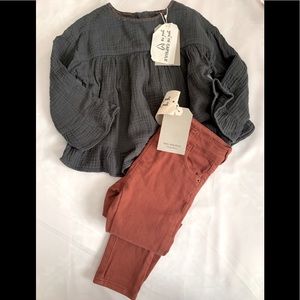 🍂ZARA BABYGIRL🍂SET 2/3🍂FAUX FUR VEST